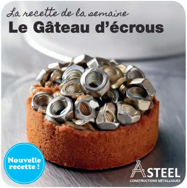 LE GÂTEAU D’ÉCROUS